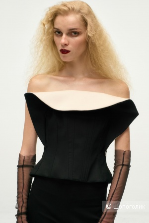Корсет черный Zara ZW, M