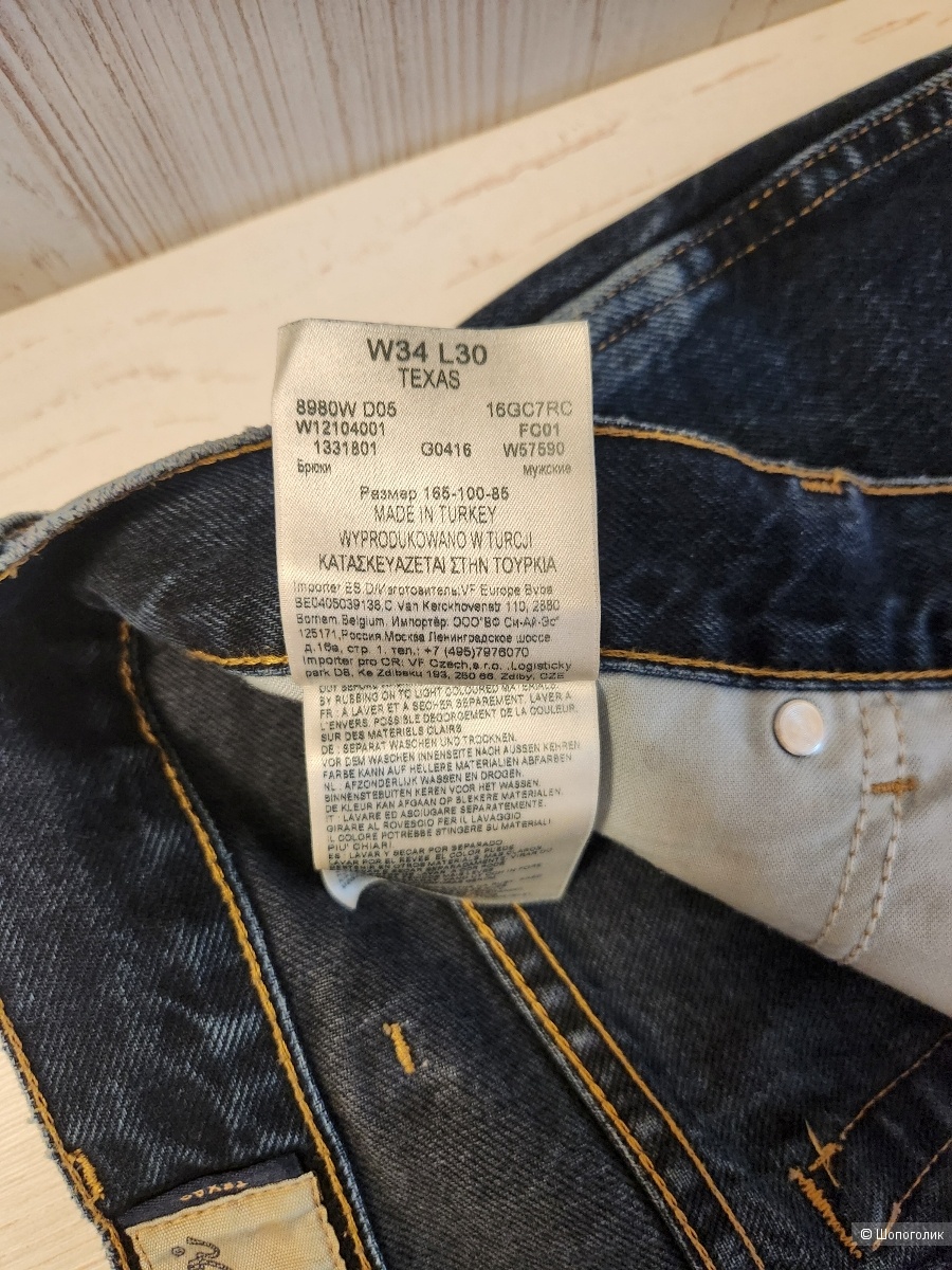 Мужские джинсы Wrangler Texas W34 L30