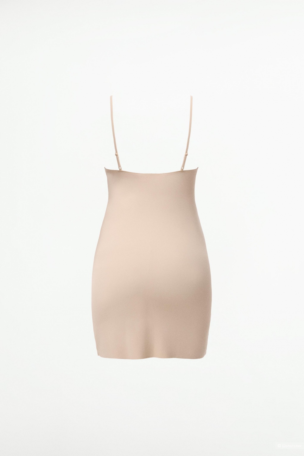 Платье комбинация Zara телесное, L