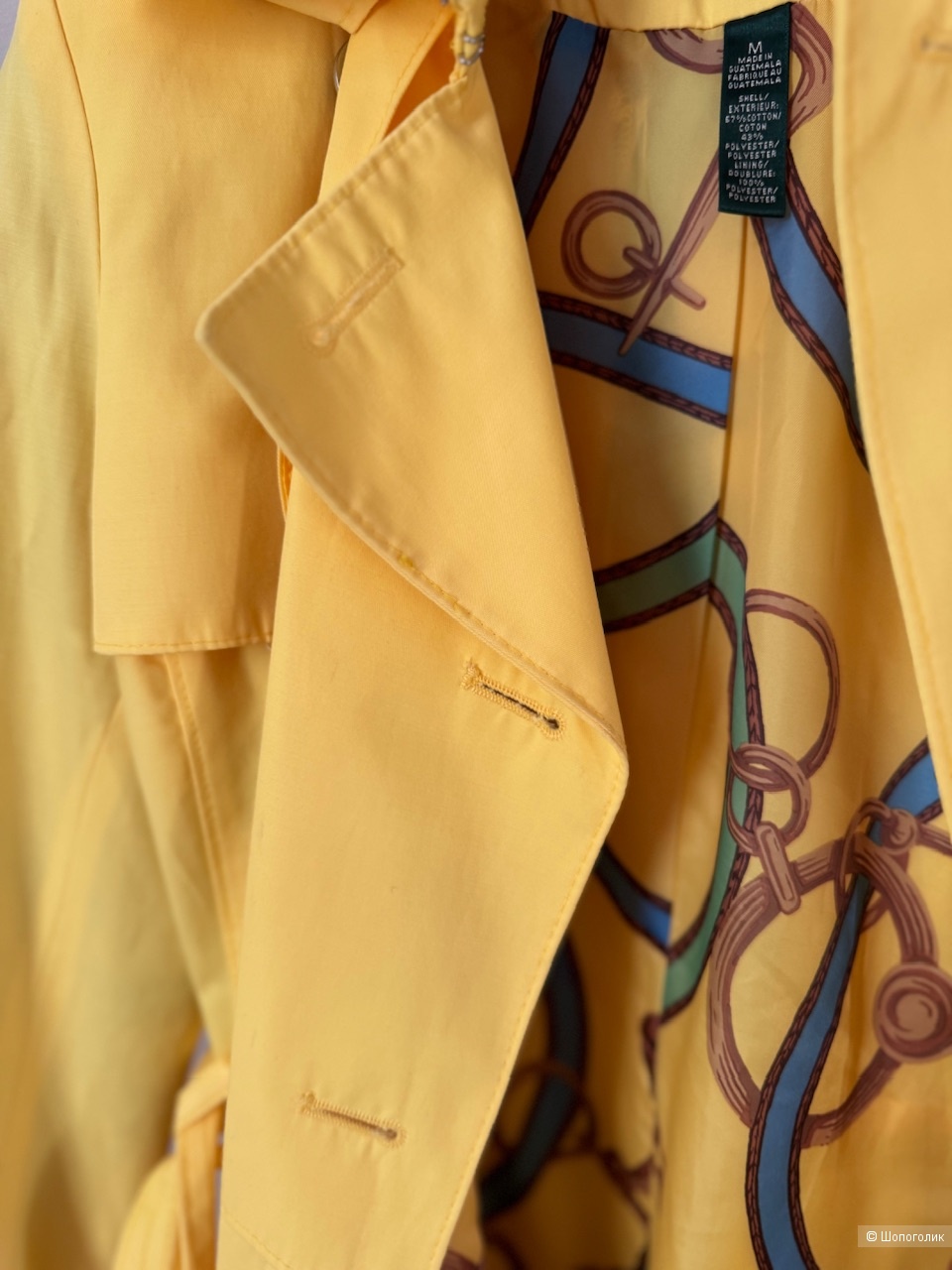 Тренч Lauren Ralph Lauren, размер m.