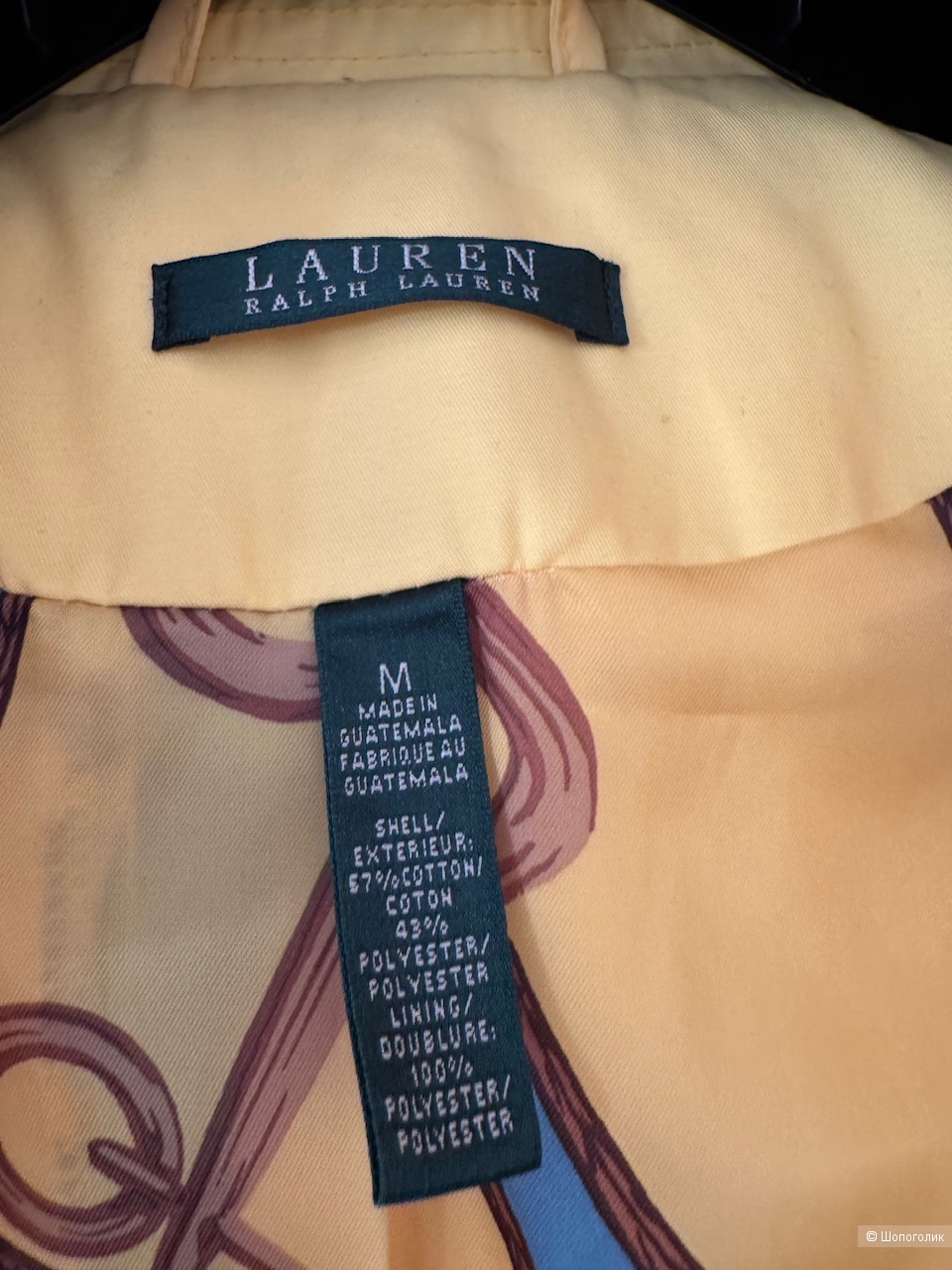 Тренч Lauren Ralph Lauren, размер m.