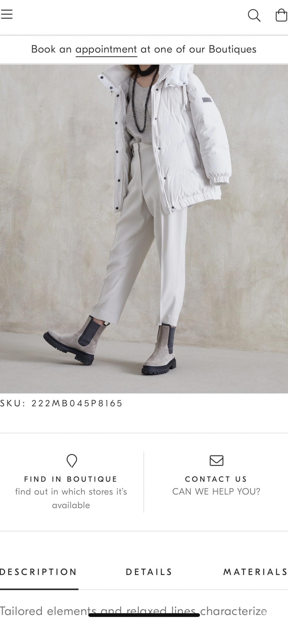 Ботинки Brunello Cucinelli на 37
