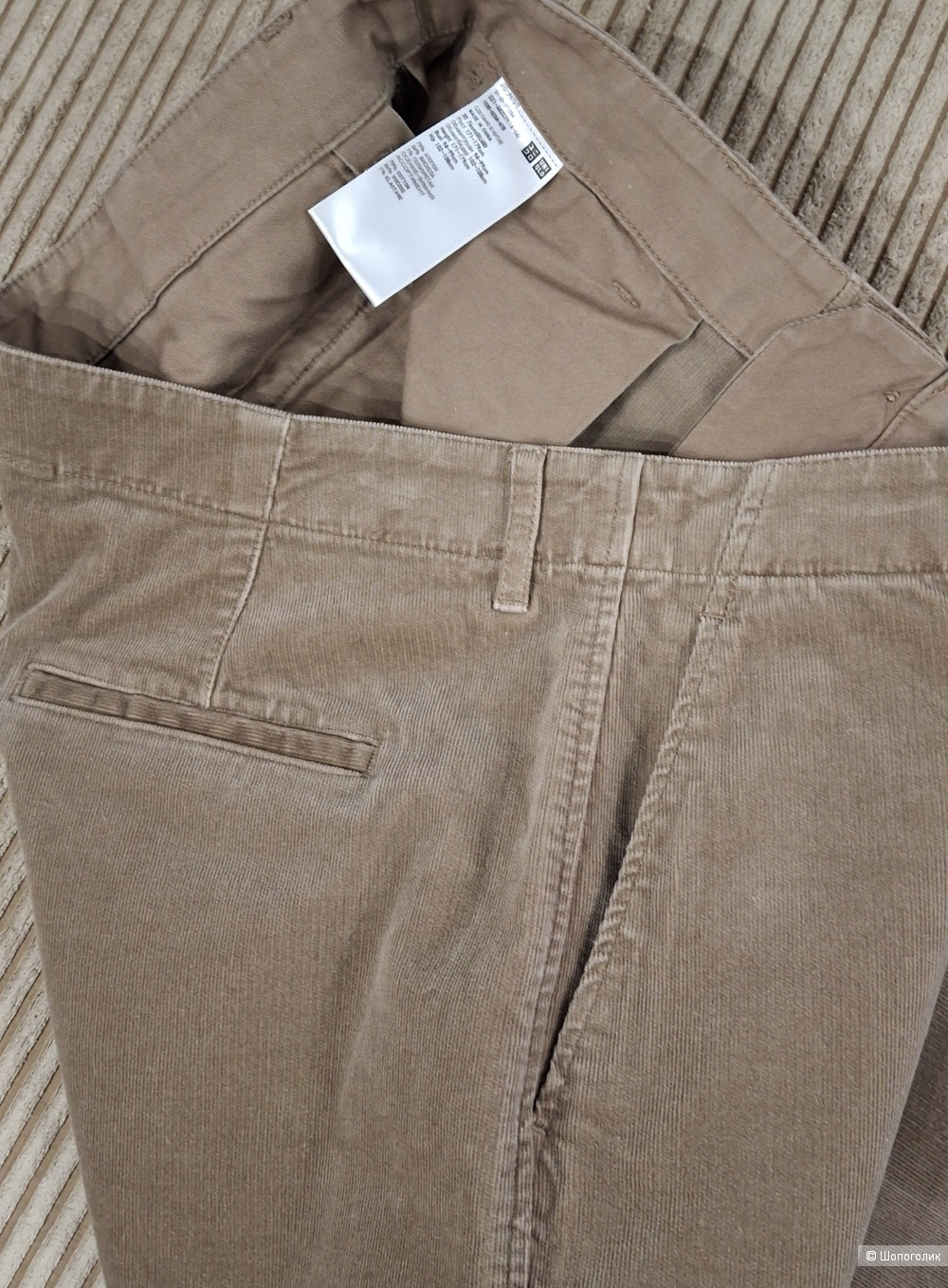 Вельветовые брюки Uniqlo/48