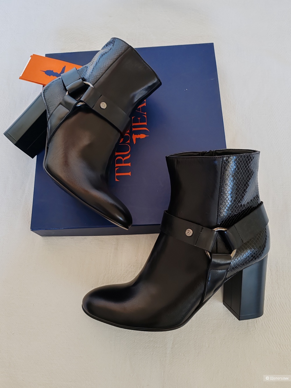 Ботинки / ботильоны Trussardi, размер 38 - 39