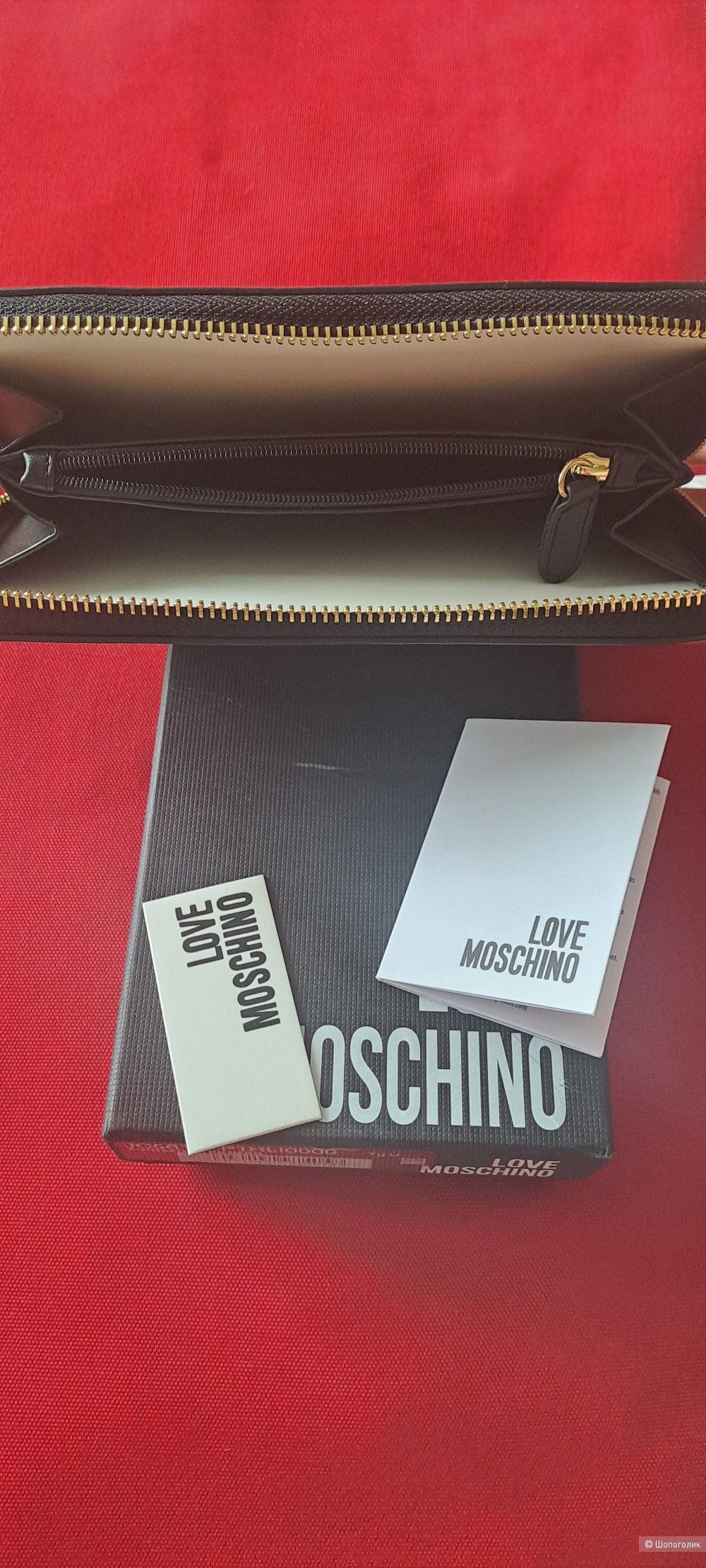 Женский кошелёк LOVE MOSCHINO размер L