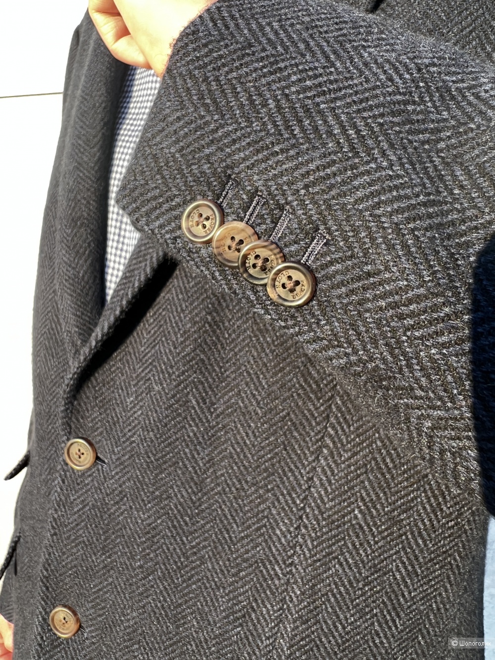 Пиджак из шерсти ягненка Proper Cloth XL