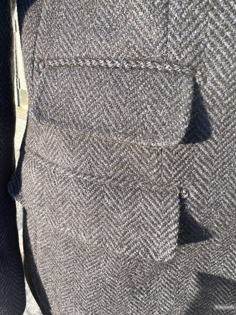 Пиджак из шерсти ягненка Proper Cloth XL