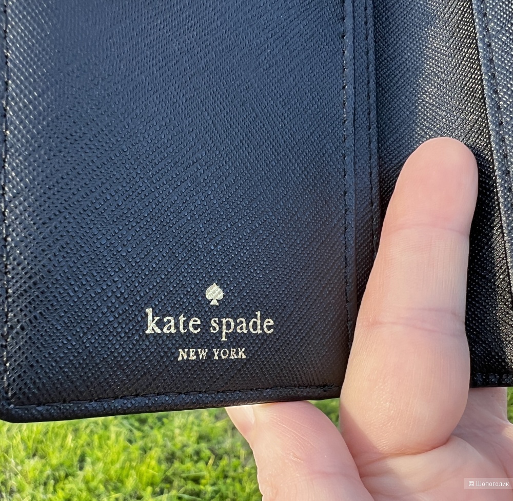 Кожаный кошелёк картхолдер Kate Spade