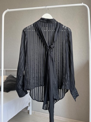 Шелковая блуза Zara (M, RUS 44)