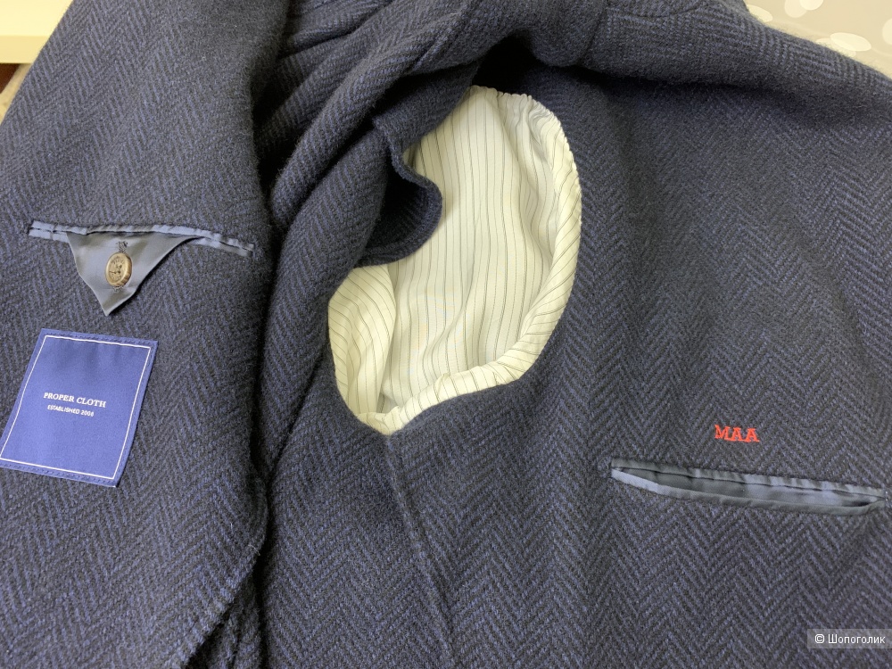 Пиджак из шерсти ягненка Proper Cloth XL