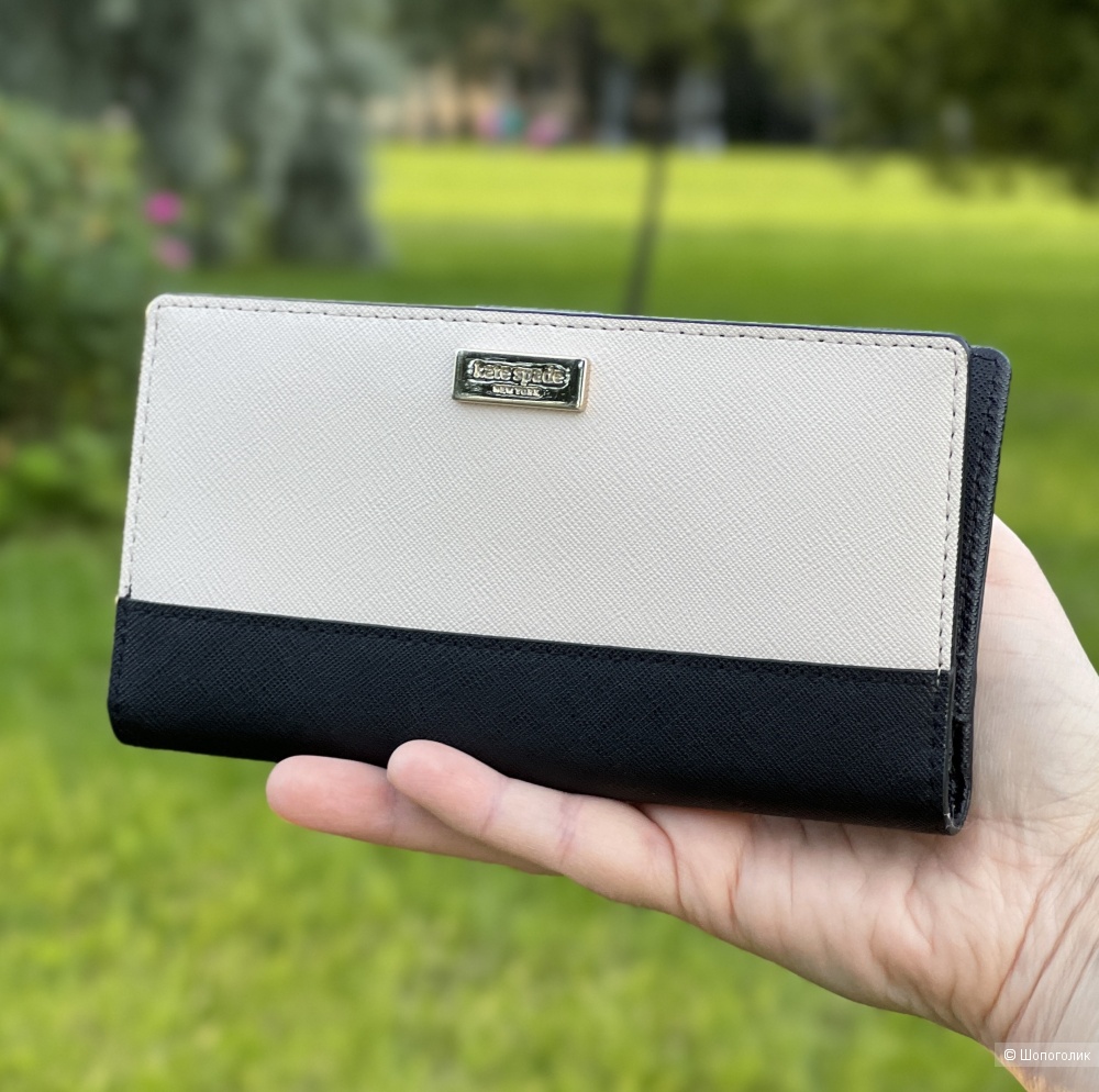 Кожаный кошелёк картхолдер Kate Spade