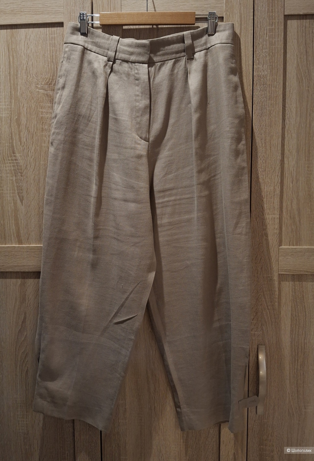 Льняные брюки Massimo Dutti/48