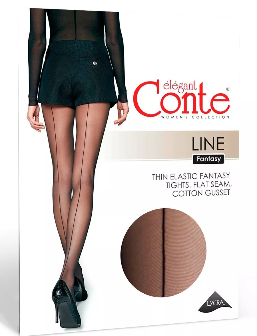 Колготки женские Conte elegant р2 (S) nero