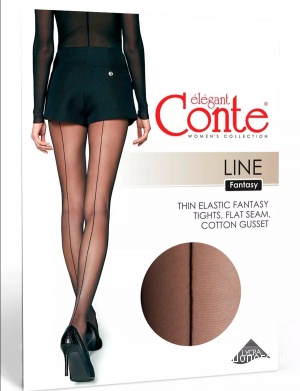 Колготки женские Conte elegant р2 (S) nero