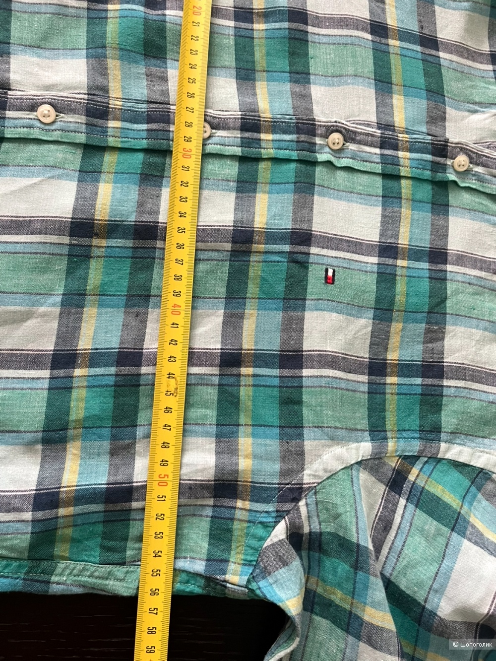 Льняная рубашка Tommy Hilfiger, М-XL