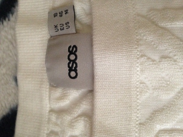 Свитер с 3D-вязкой ASOS, 18 UK/54 RU