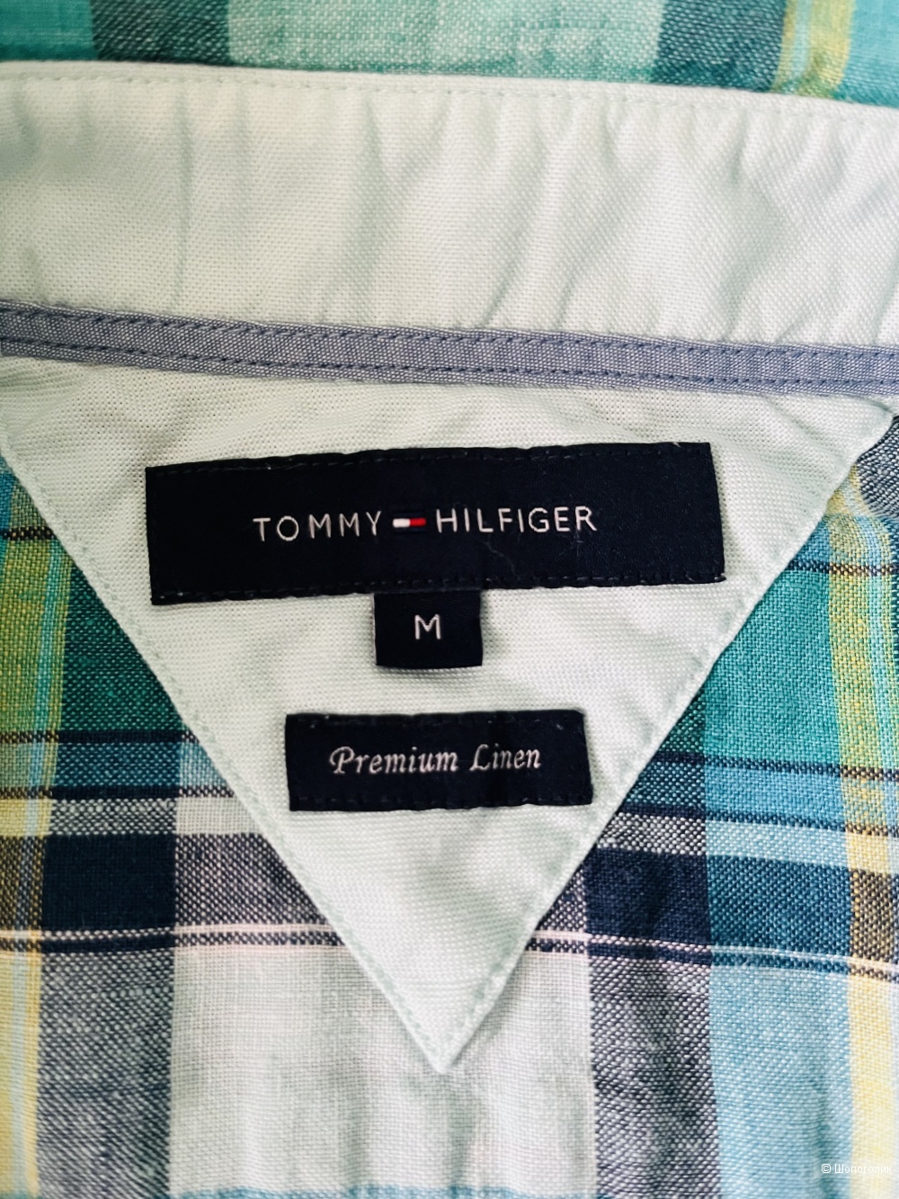 Льняная рубашка Tommy Hilfiger, М-XL