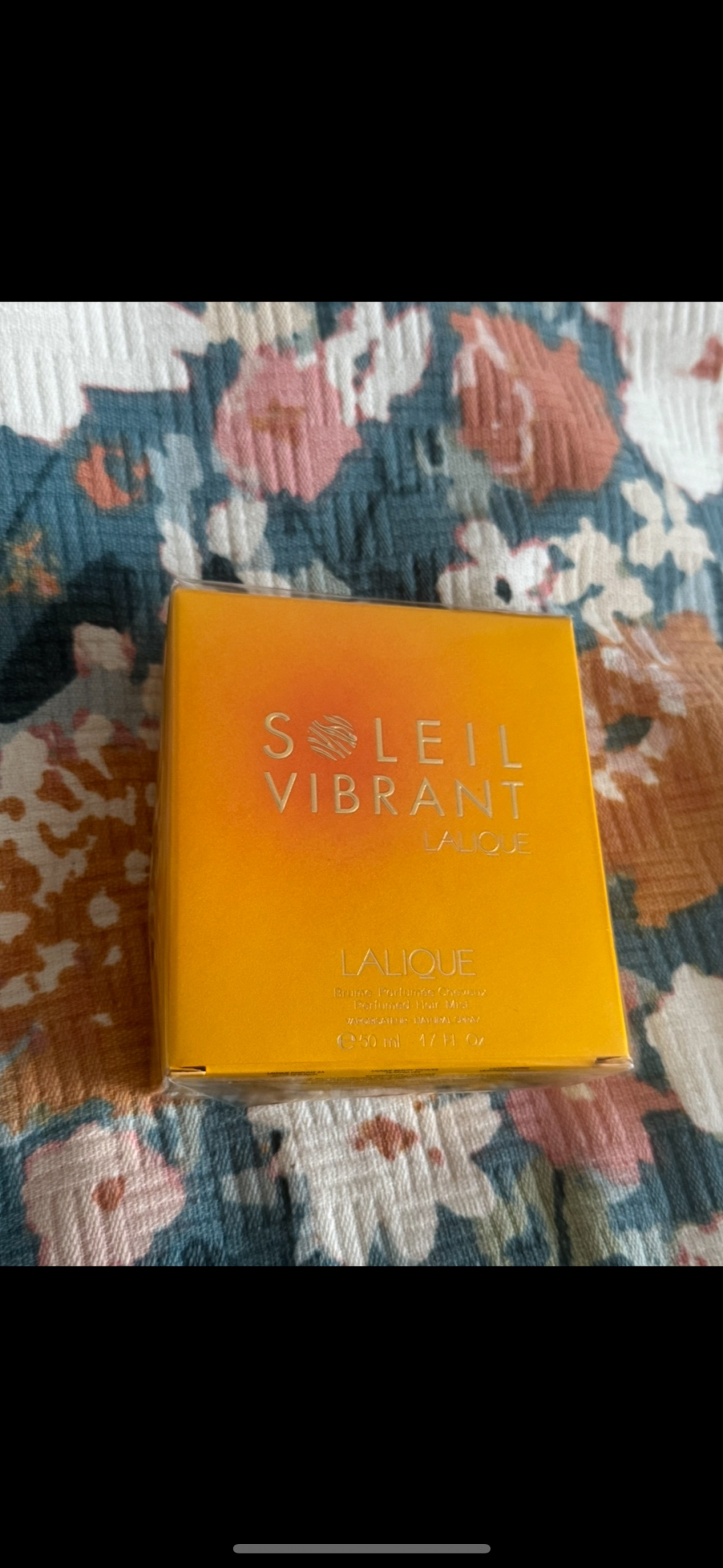 Lalique Парфюмированный мист для волос Soleil Vibrant Hair Mist