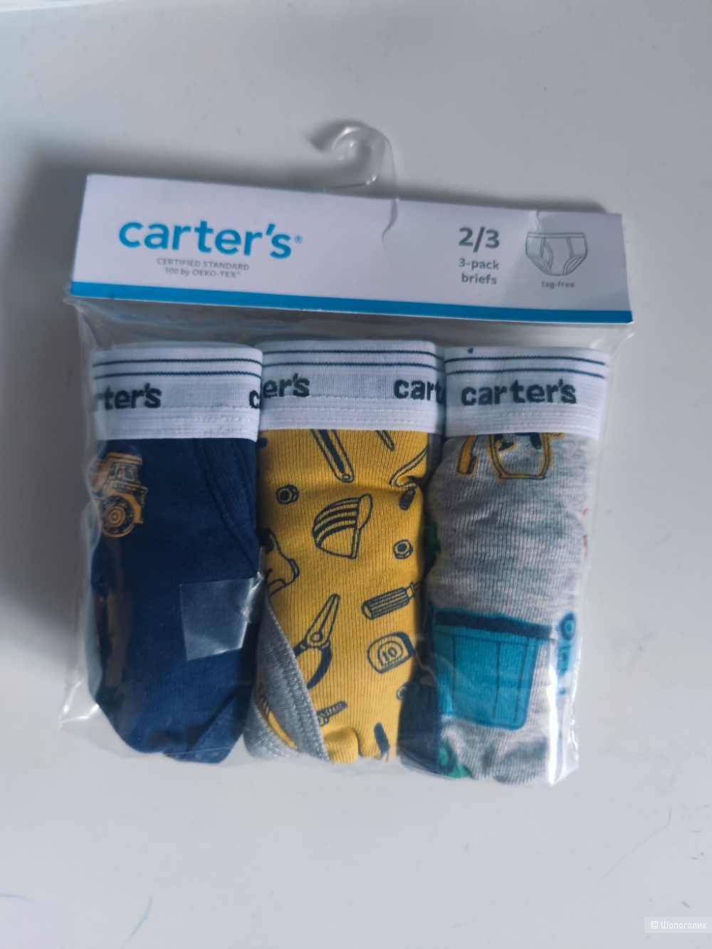 Трусы Carter's 2-3 г 3 шт