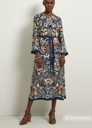 Платье шелковое S.Max Mara размер 36it/ S-M