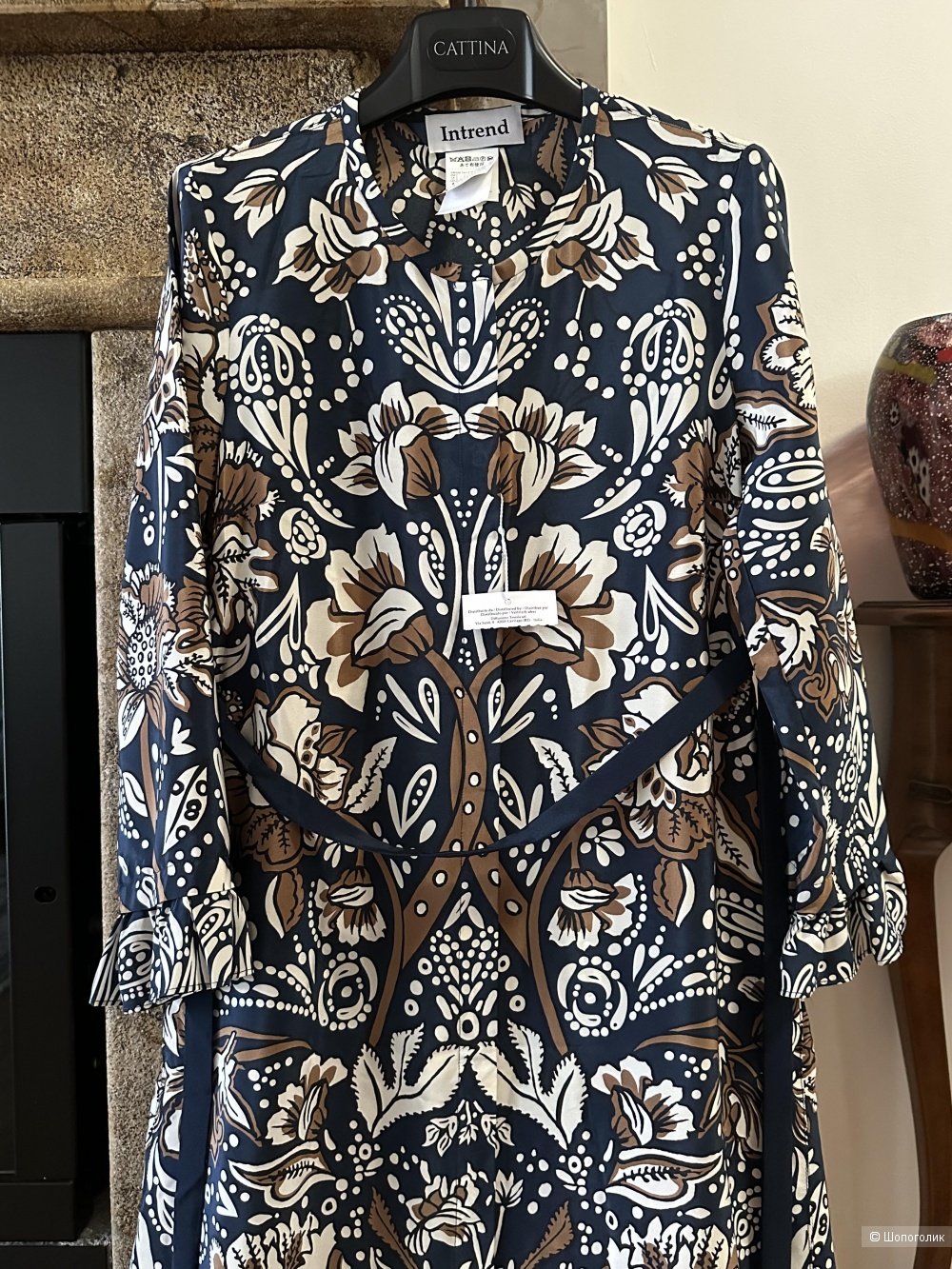 Платье шелковое S.Max Mara размер 36it/ S-M