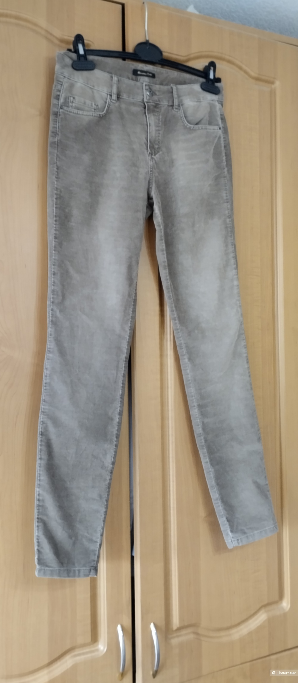 Джинсы женские Massimo Dutti микровельвет, 38евр.