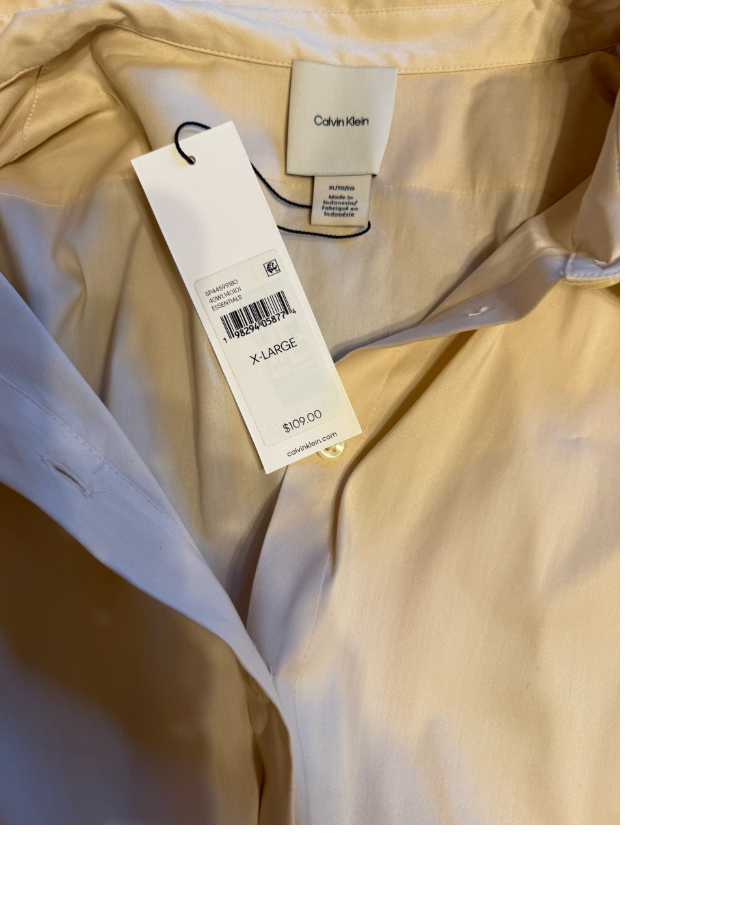 Calvin Klein XL рубашка