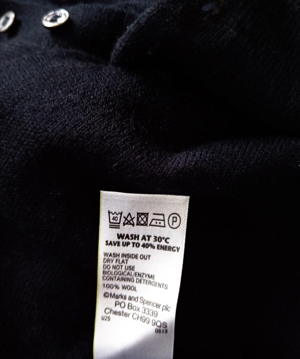 Шерстяное поло Marks & Spencer 50 размер