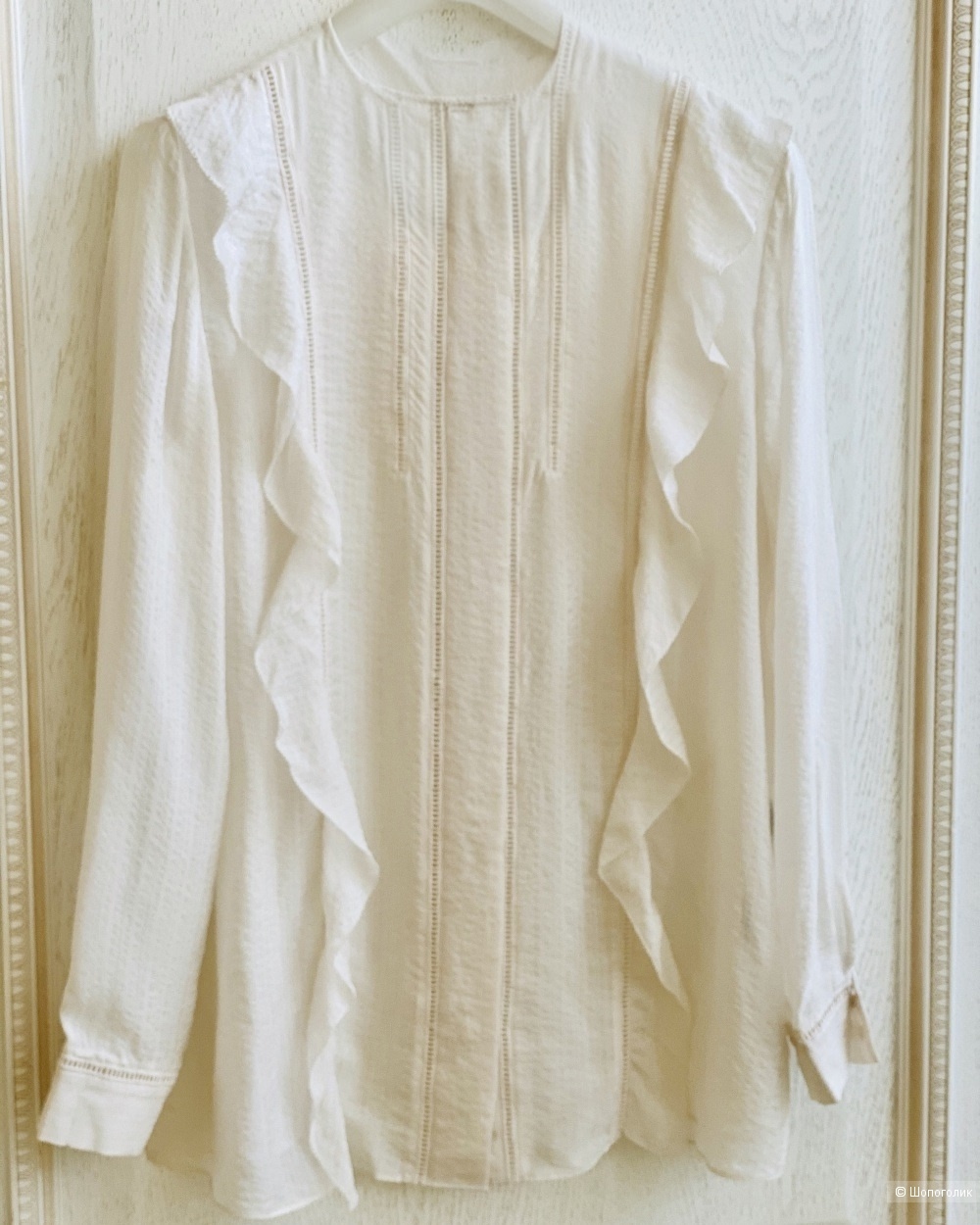 Massimo Dutti шелковая блуза EUR 40/ 46 рус.