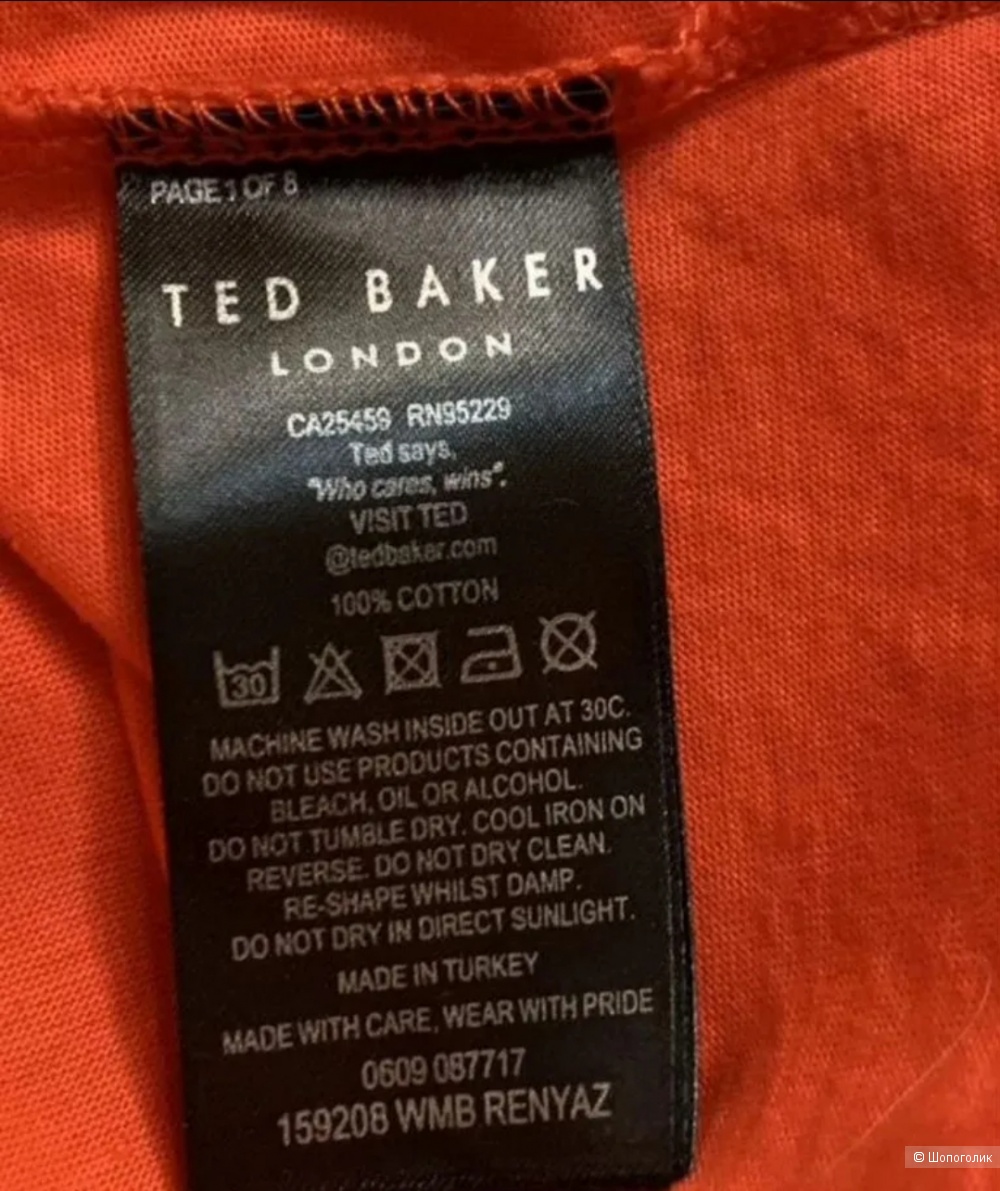 Ted baker, футболка 42-44р