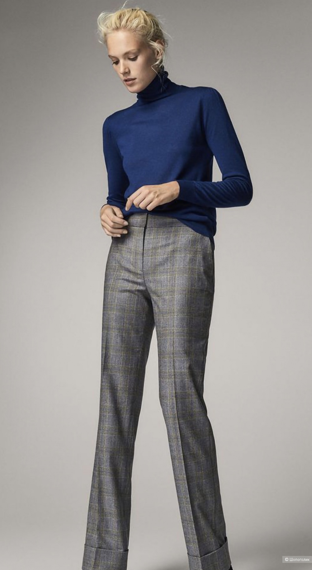 Шерстяные брюки Massimo Dutti/44-46
