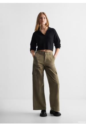 Брюки карго Mango р.42