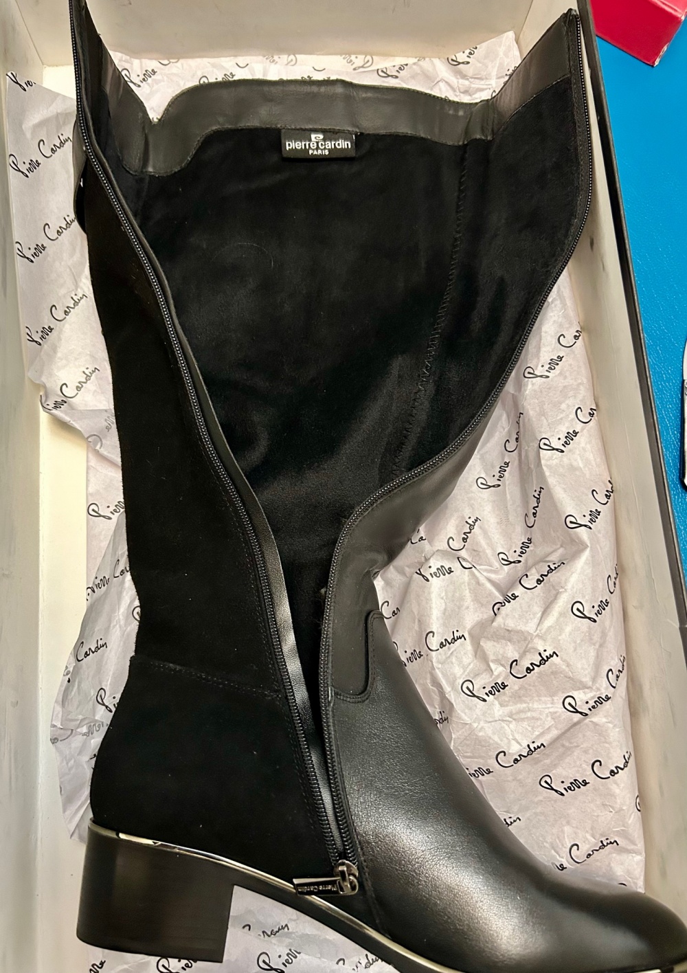 Сапоги PIERRE CARDIN, Размер 41, стелька 27 см