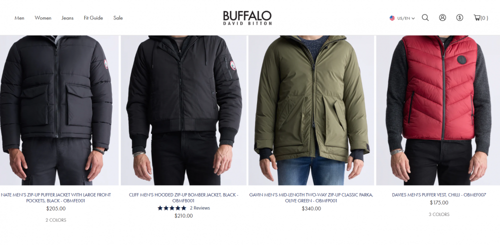 Пальто Buffalo David Bitton размер М