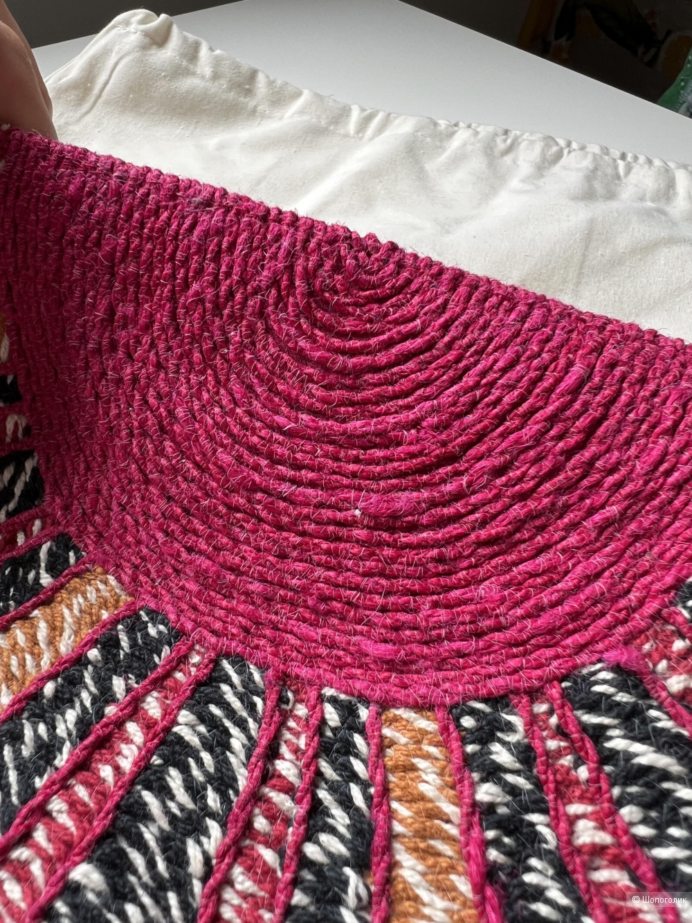 Сумка клатч плетеная Zara