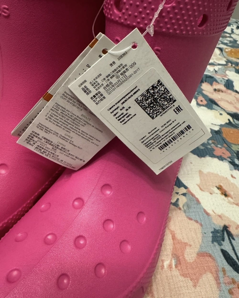 Ботинки crocs 38/39