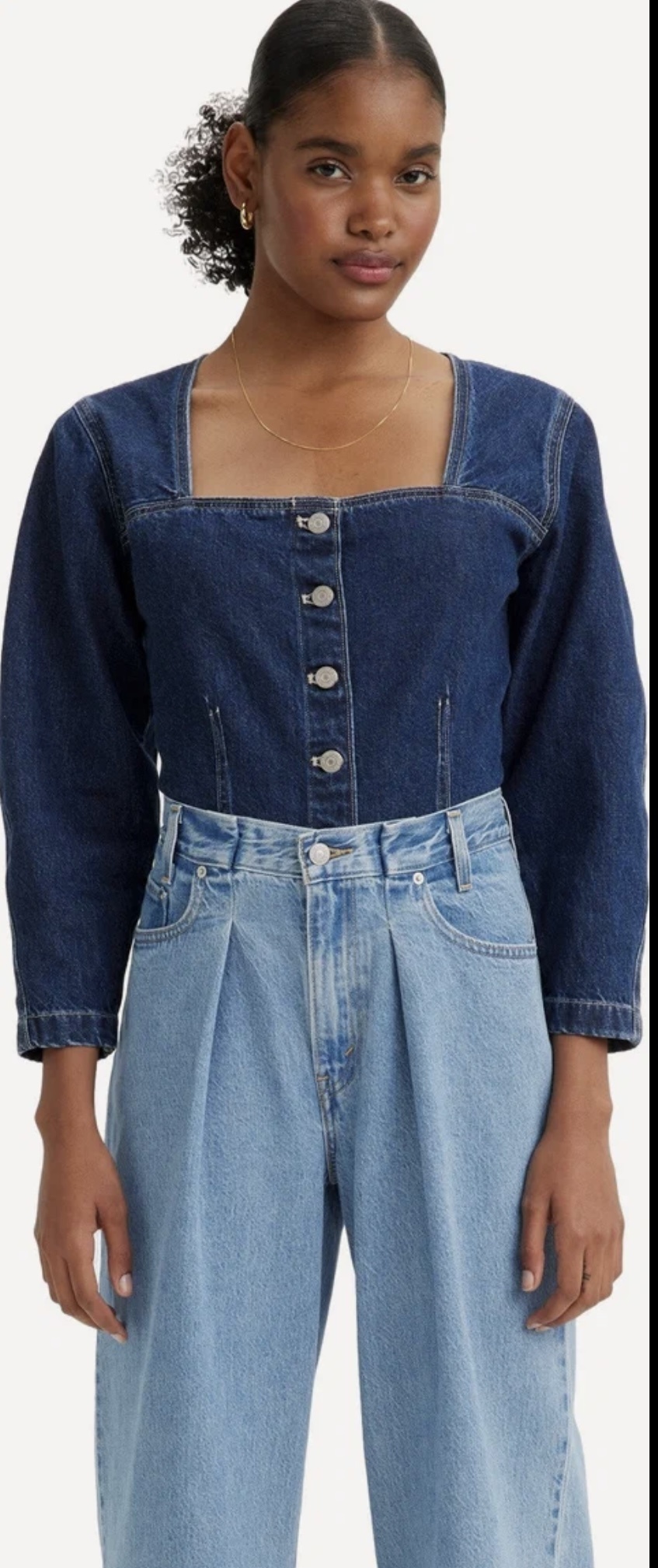 Джинсовая блузка Levi’s , M