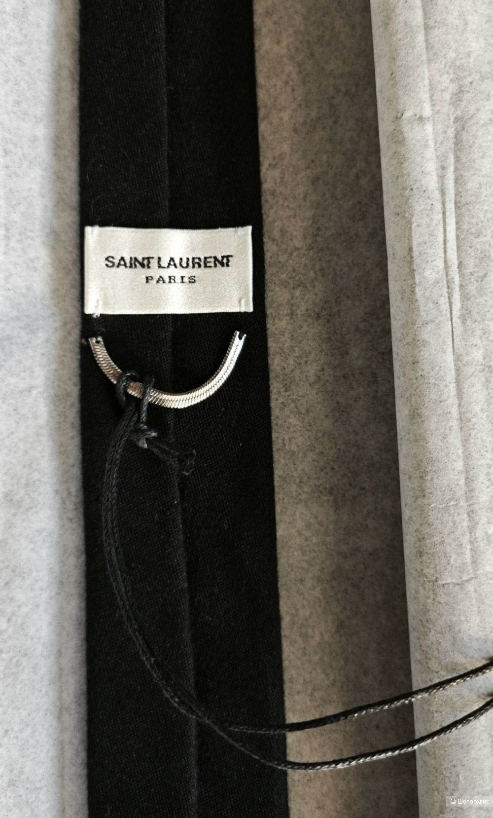 Галстук Saint Laurent one size