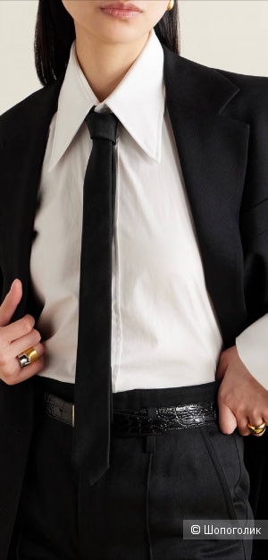 Галстук Saint Laurent one size