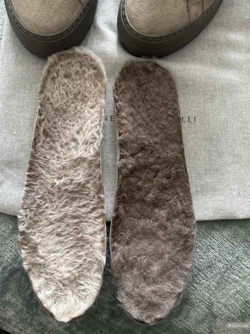 Зимние кеды Brunello Cucinelli на 37