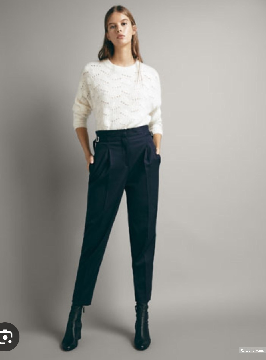 Massimo dutti брюки с шерстью размер евро 40 46/48