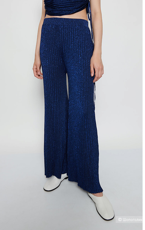 Rochas,брюки трикотажные с люрексом,М