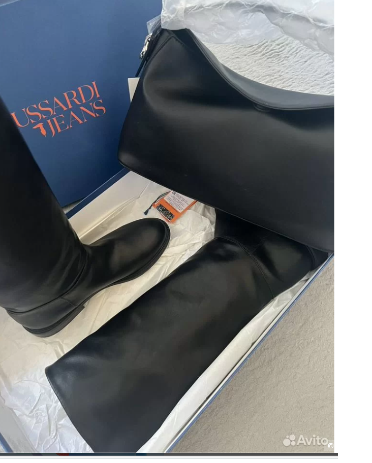 Сапоги Trussardi jeans 39р