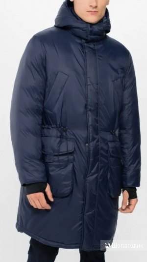 Парка/ пуховик Trussardi, размер 48 IT, на 48-50-52