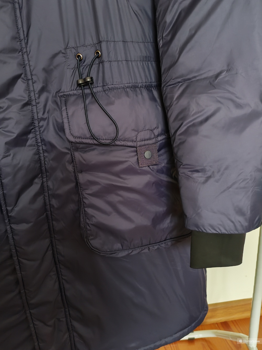 Парка/ пуховик Trussardi, размер 48 IT, на 48-50-52