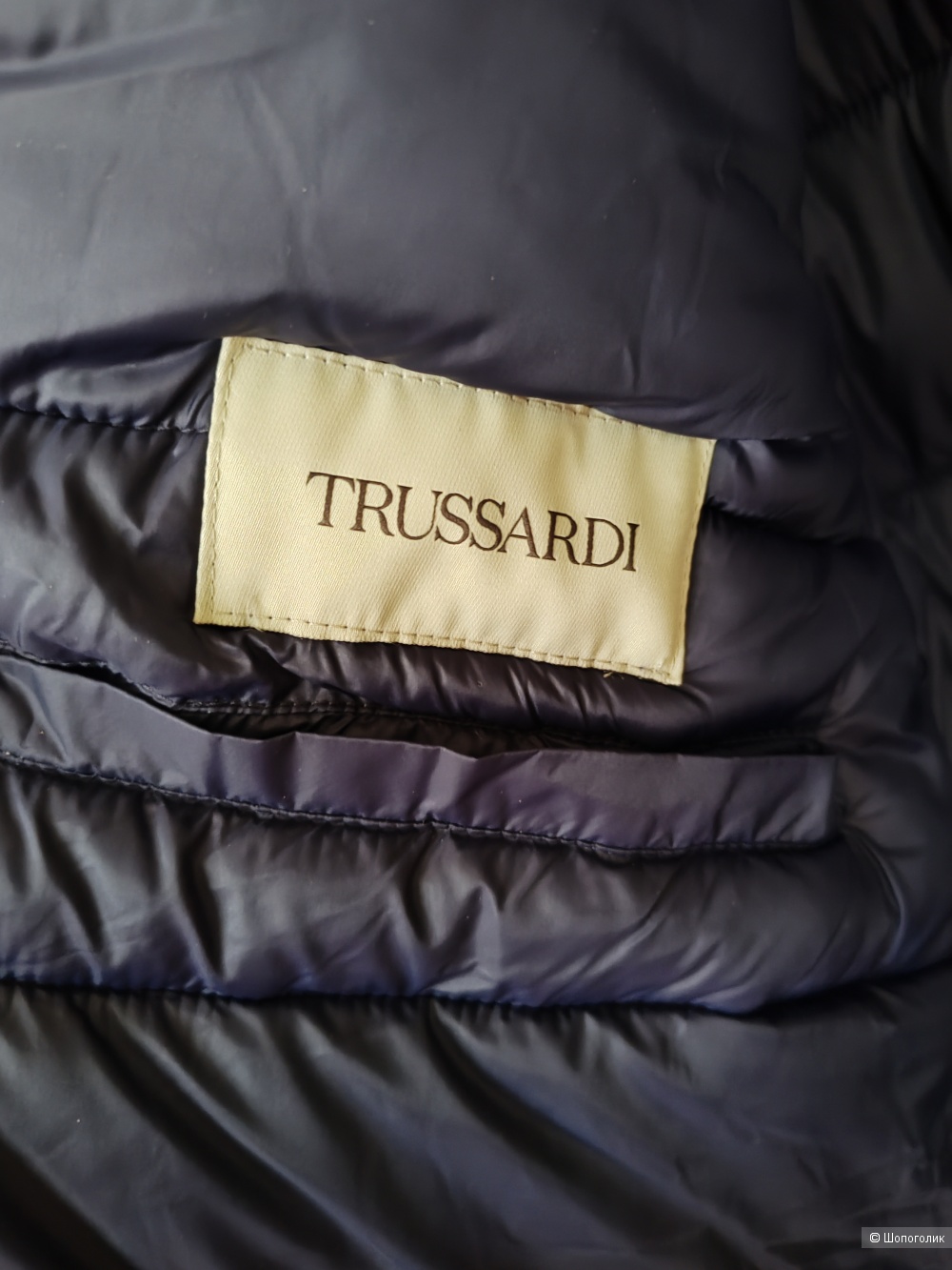 Парка/ пуховик Trussardi, размер 48 IT, на 48-50-52