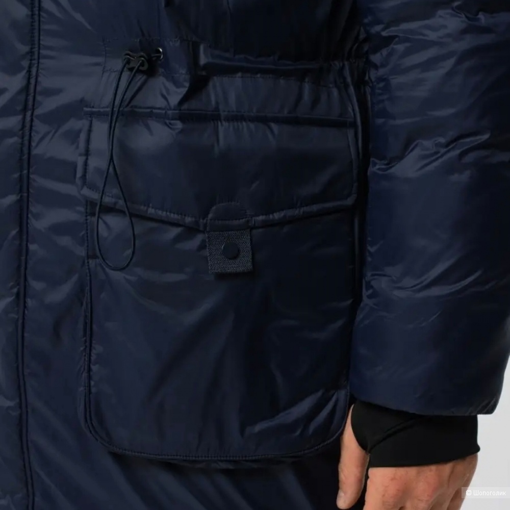 Парка/ пуховик Trussardi, размер 48 IT, на 48-50-52