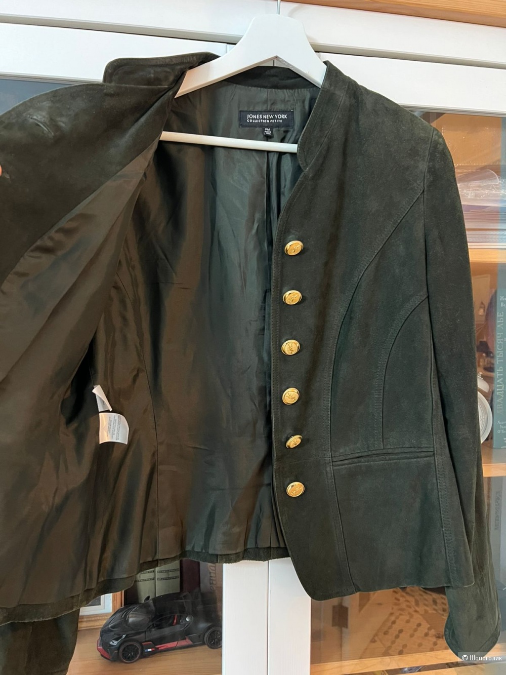 Замшевый жакет Jones, р-р М