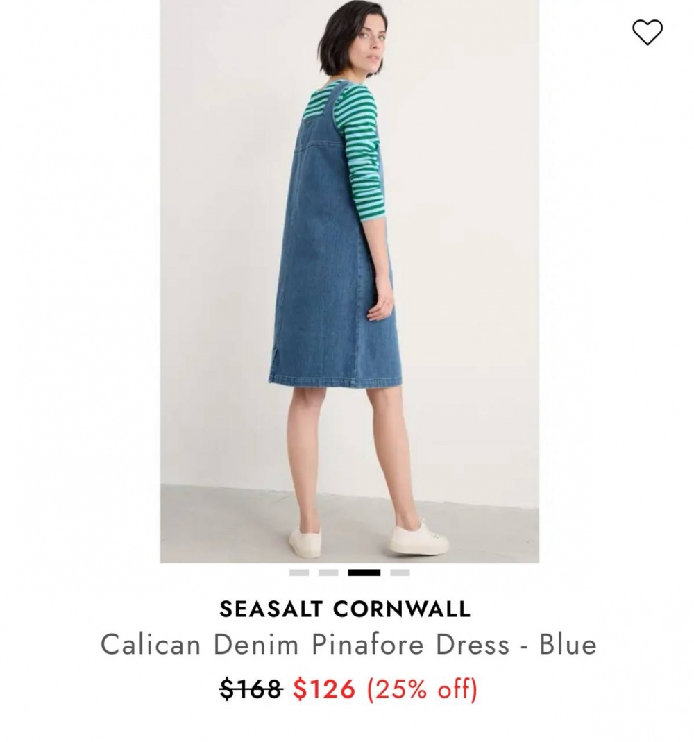 Сарафан джинсовый Seasalt Cornwall р.44/46