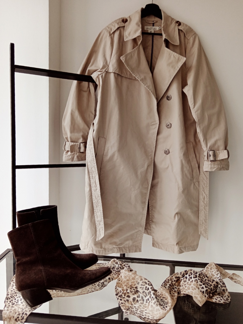 Тренч LOGG H&M 52 размер